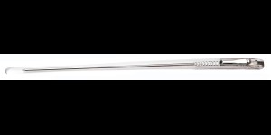 Acetaatveren transparant, scharnier 1,2 mm hoogte 6,3 mm