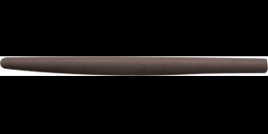 Silliconen oortip bruin 2,6 x 1,5 mm