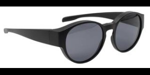 Overzetzonnebri rond model Berlin mat zwart 