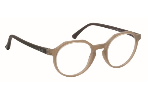 Billie transparant lichtbruin/bruin, maat 44