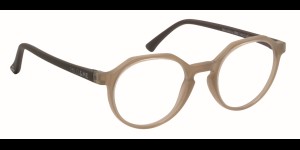 Billie transparant lichtbruin/bruin, maat 44