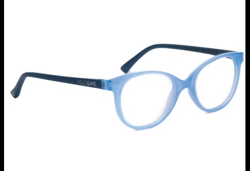 Sara transparant denim lichtblauw/donkerblauw, maat 42