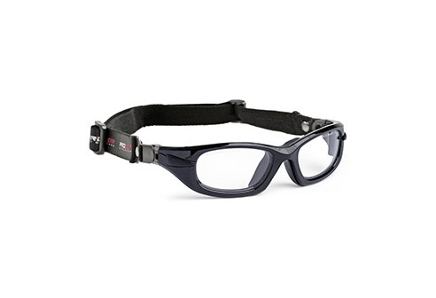 Progear Sportbril met hoofdband - XL - Metallic Black