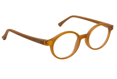 Charly transparant golden brown, maat 38