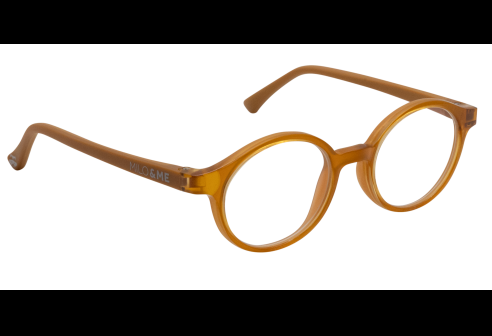 Charly transparant golden brown, maat 38