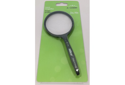Hand loep 75mm, 2x/4x vergroting