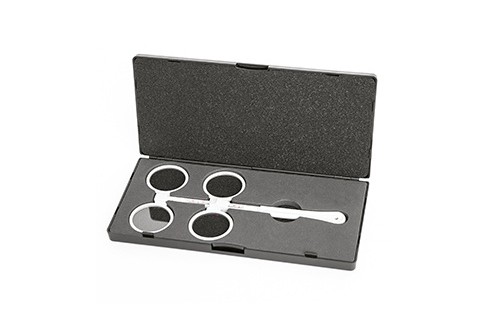 Binoculaire voorhanger kunststof, 0.25 dpt.