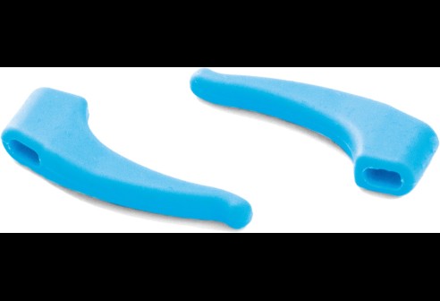 Milo & Me kids antislip oorhaakjes, turquoise