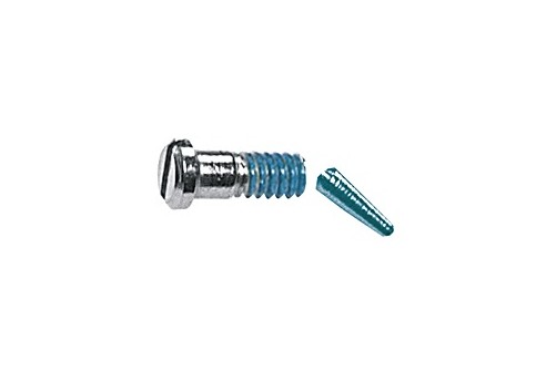 Gleufschroef zilver Tuflock Ø 1,4 lengte 4,0/7,0 mm