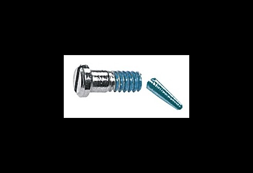 Gleufschroef zilver Tuflock Ø 1,4 lengte 4,0/7,0 mm