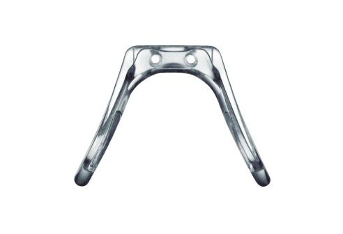 Siliconen neusbrug voor metalen monturen, groot 16,9 mm