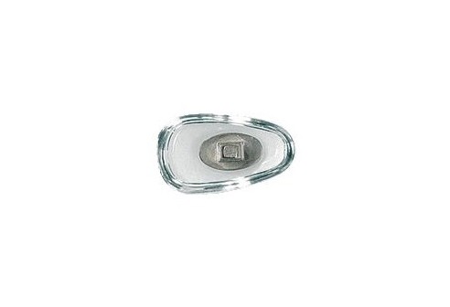 Siliconen schroefpad titanium kern allergievrij 13 mm