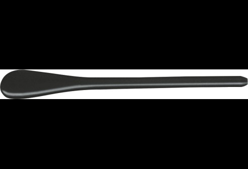 Silliconen oortip zwart Ø 1,4 mm