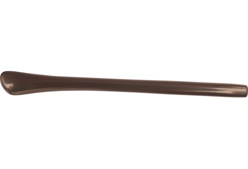 Acetaat oortip bruin 2,5 x 1,3 mm