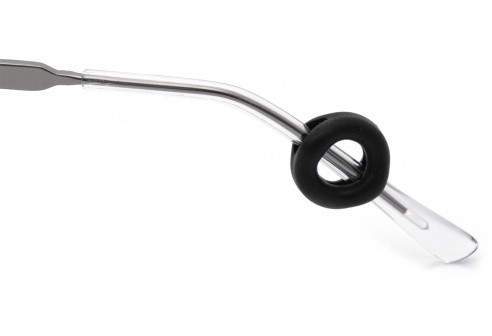 Anti-slip oortips rond ring model zwart