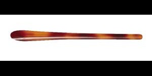 Acetaat oortip symmetrisch havanna Ø 1,7 mm