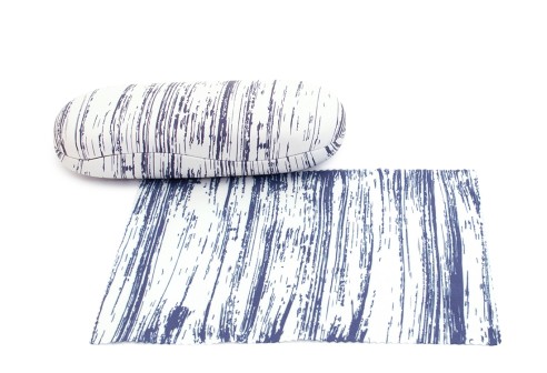 Etui Blue Shabby met microvezeldoekje