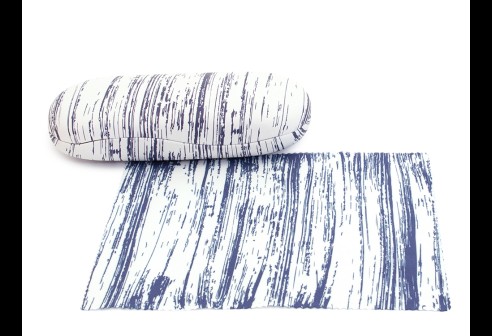 Etui Blue Shabby met microvezeldoekje