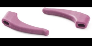 Milo & Me kids antislip oorhaakjes, licht framboos
