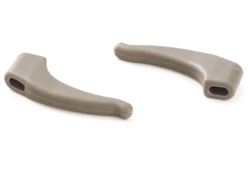 Milo & Me kids antislip oorhaakjes, licht bruin
