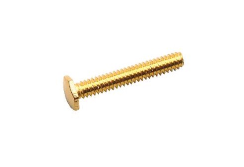 Zeskantschroef goud Ø 1,2 lengte 12,6 mm