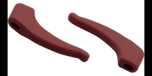 Milo & Me kids antislip oorhaakjes, Redwood 