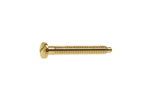 Gleufschroef goud Ø 1,2 lengte 12 mm