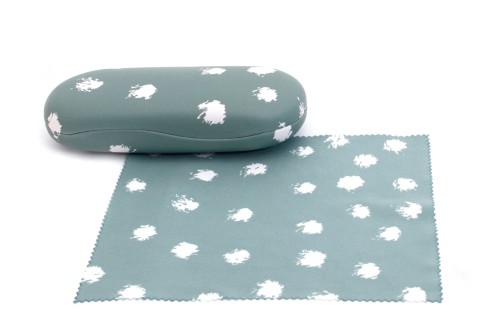 Etui Splash Jade met microvezeldoekje