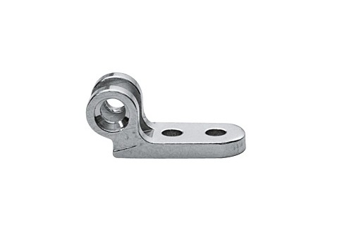 Klinkscharnieren veerdeel links, dubbele ogen, opening 0,9 mm