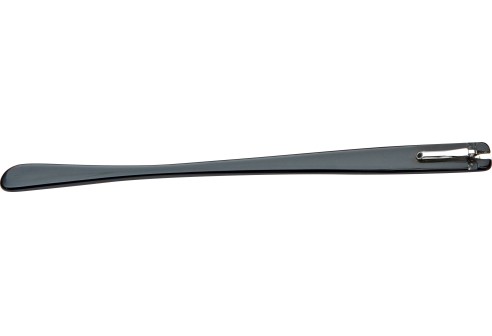Acetaatveren zwart, scharnier 1,2 mm hoogte 9 mm