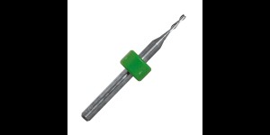 Hardmetalenfrezen voor kunststof glazen, freesboring: 1.0 mm