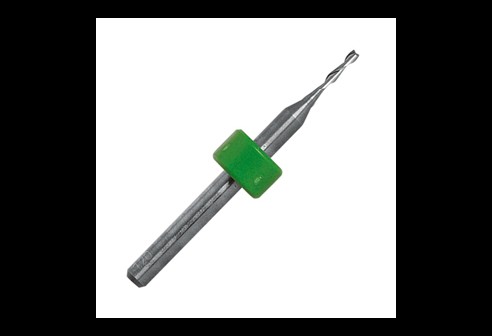 Hardmetalenfrezen voor kunststof glazen, freesboring: 1.0 mm