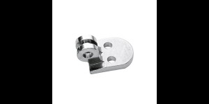 Klinkscharnier dubbel oogjes verticaal links <0.8mm