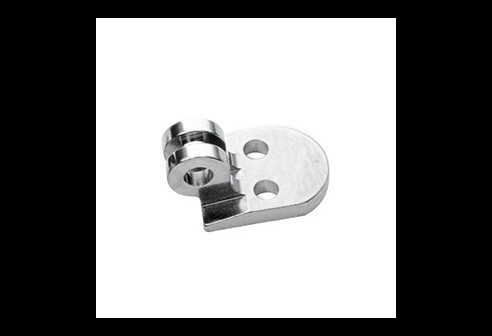 Klinkscharnier dubbel oogjes verticaal links <0.8mm