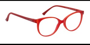 Sara transparant rood/rood, maat 44