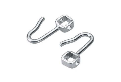 Padsteun voor schroefpads zilver