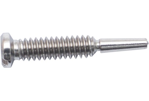 Gleufschroef zilver Ø 1,4 lengte 5,5/8,5 mm