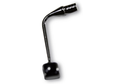Padsteun beta-titanium L, zwart