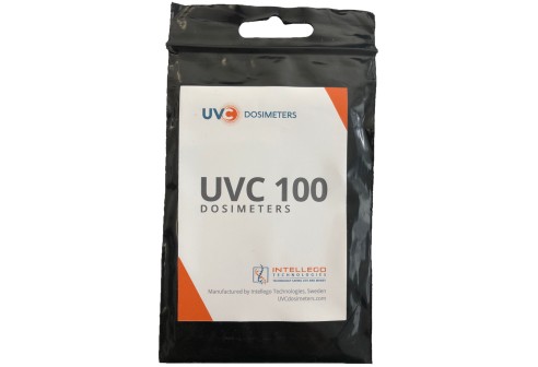 Dosimeter UVC 100 - UV testkaart