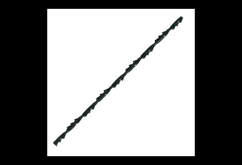 Figuurzaagbladen voor kunststof 0.9 mm