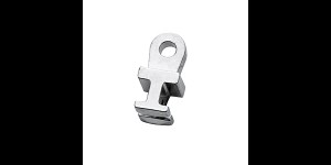 Insmeltscharnieren voorstukdeel gewoon, enkel oog, opening 1,4 mm