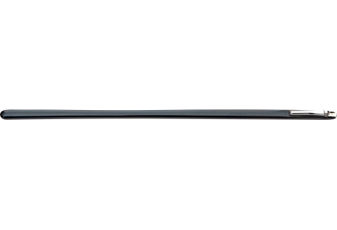 Acetaatveren zwart, scharnier 1 mm hoogte 3 mm