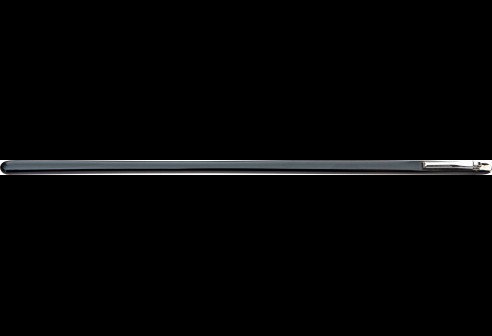 Acetaatveren zwart, scharnier 1 mm hoogte 3 mm