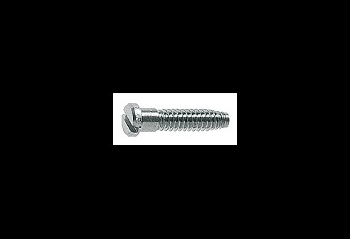 Gleufschroef zilver Ø 1,4 lengte 6,5 mm