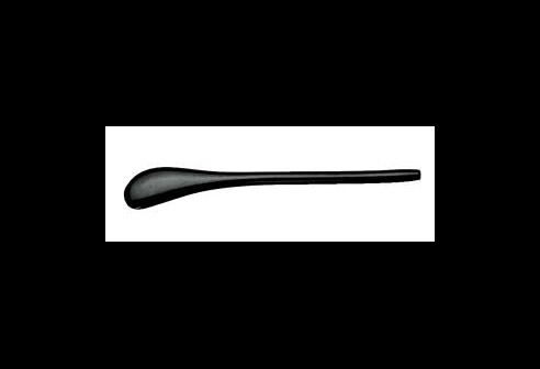 Acetaat oortip klassiek zwart Ø 1,6 mm