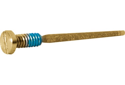 Gleufschroef goud Tuflock Ø 1,5 lengte 4,8/14,8 mm