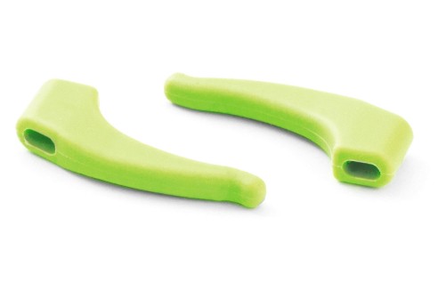 Milo & Me kids antislip oorhaakjes, geelgroen