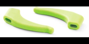 Milo & Me kids antislip oorhaakjes, geelgroen