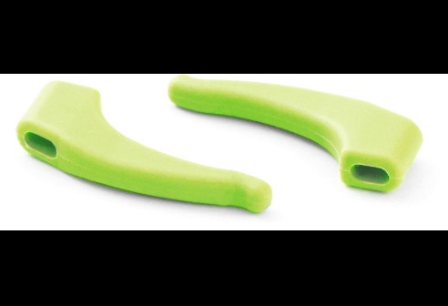 Milo & Me kids antislip oorhaakjes, geelgroen