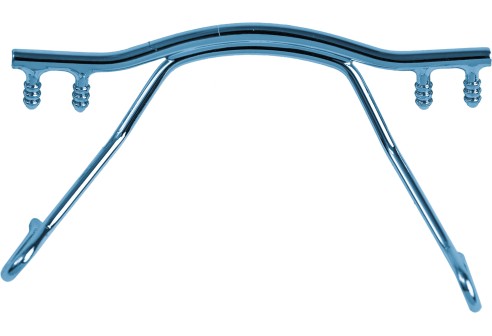 Brug voor glasbrillen blauw